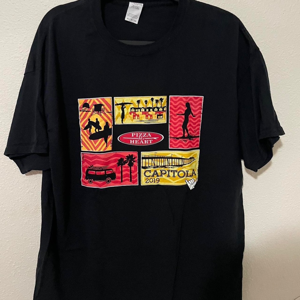 Pizza my heart shirt